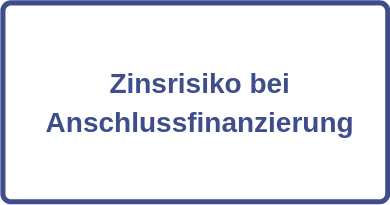 Zinsrisiko bei Anschlussfinanzierung