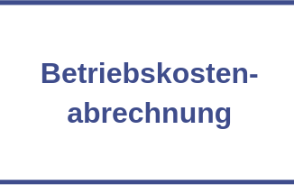 Betriebskostenabrechnungen