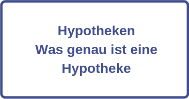 Hypotheken