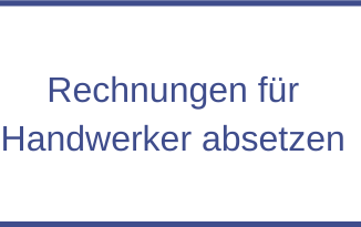 Rechnungen für Handwerker absetzen