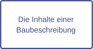 Die Inhalte einer Baubeschreibung