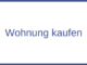 Wohnung kaufen