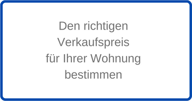 Den richtigen Verkaufspreis für Ihrer Wohnung bestimmen