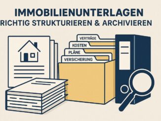 Immobilienunterlagen richtig strukturieren