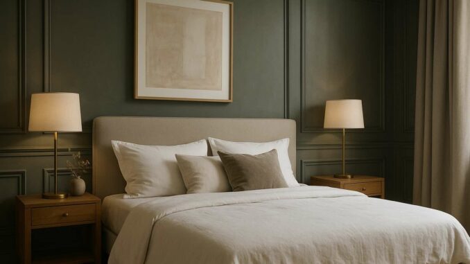 Wandgestaltung Schlafzimmer