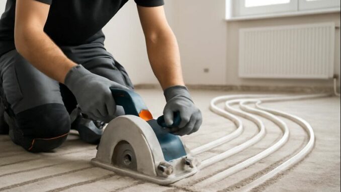 Fußbodenheizung erneuern Fußbodenheizung erneuern