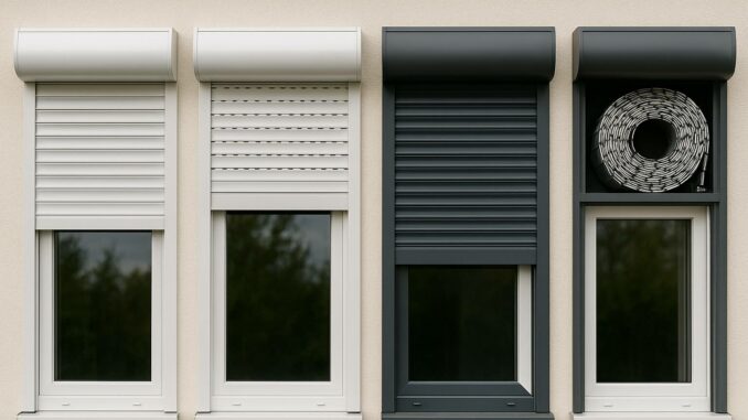 Unterschiedliche Rolladenarten