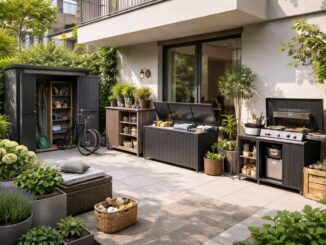 Stauraumlösungen für Eigentumswohnungen ⇒ Garten & Terrasse nutzen